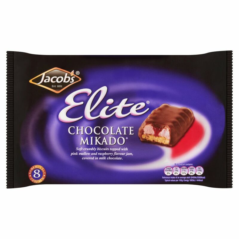 Jacob's Elite Chocolate Mikado 176g