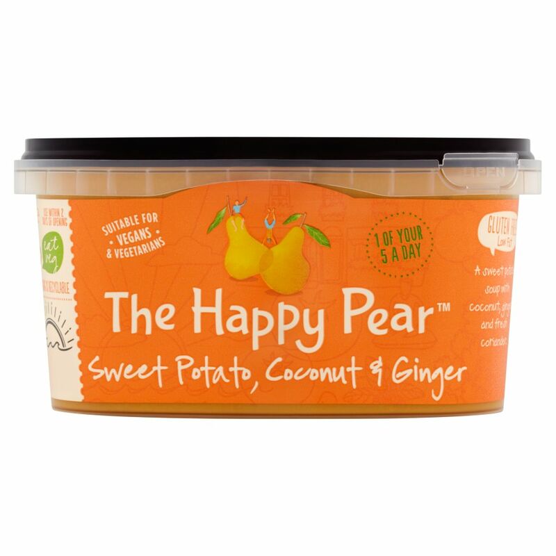 The Happy Pear Sweet Potato, Coconut & Ginger Soup 375g