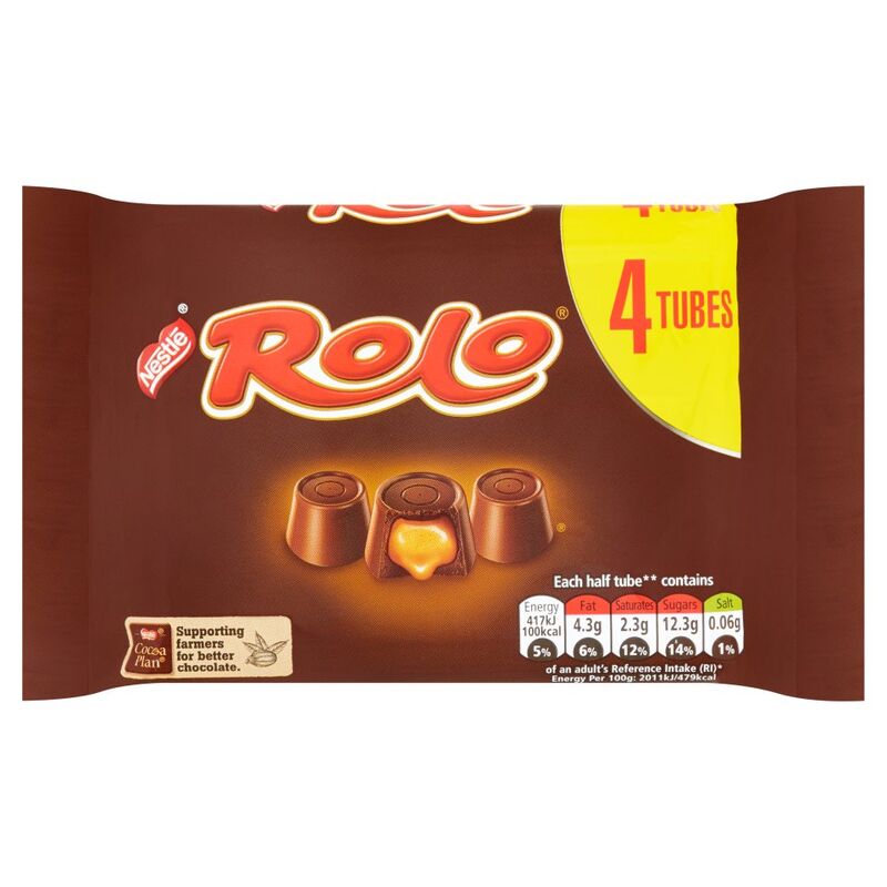 Rolo Chocolate Multipack 4 x 41.6g (166.4g)
