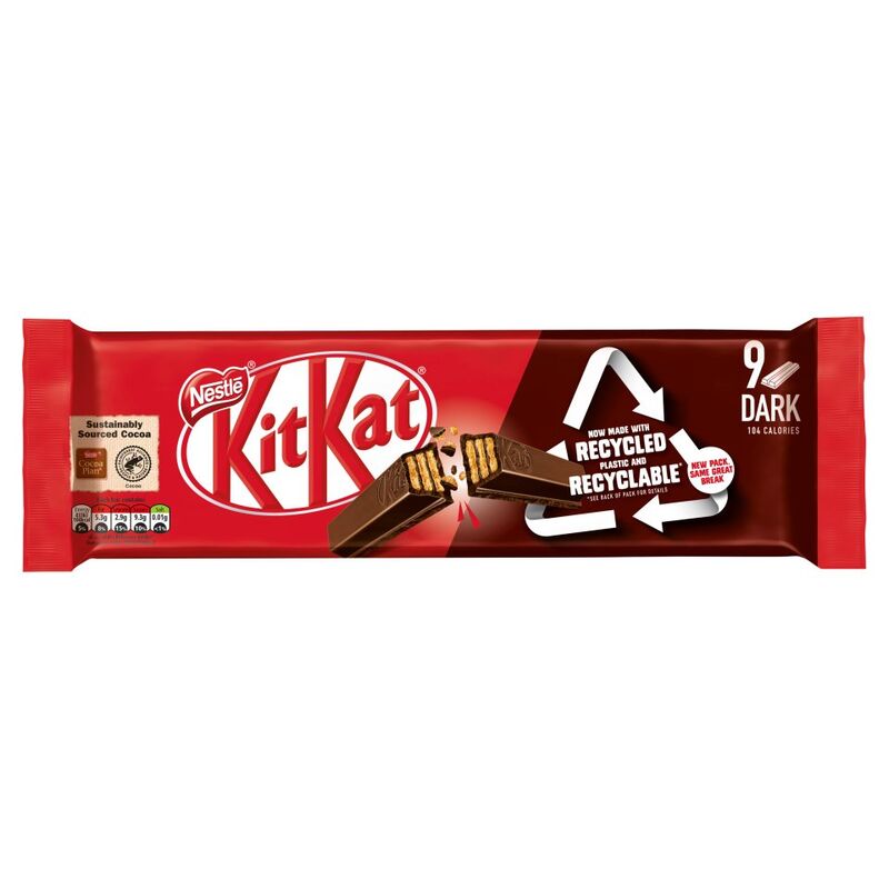KitKat 2 Finger Dark 9 x 20.7g (186.3g)