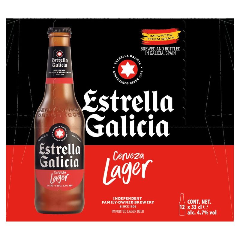 Estrella Galicia World Lager 12 x 330cl